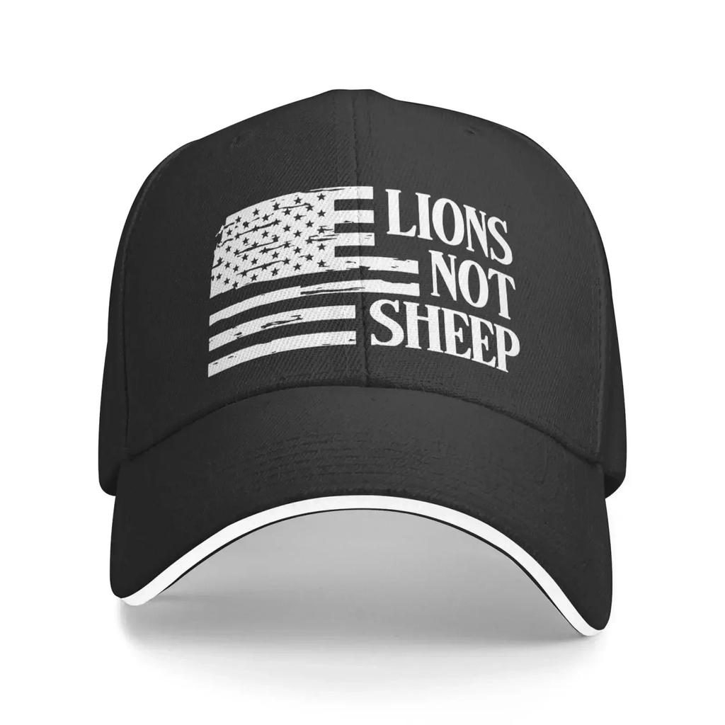 Be The Lion Not The Sheep Baseball Cap Adjustable Size for Running Workouts and Outdoor