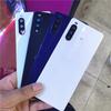 Задняя крышка корпуса Для Sony Xperia 10 II Стеклянная крышка аккумулятора Запасные части С объективом камеры