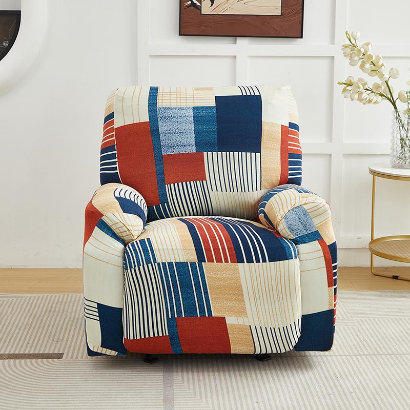 Чехлы на кресло-реклайнер Эластичный чехол на диван Чехлы на стулья Защита для мебели Чехол на кресло-реклайнер для кресла-качалки