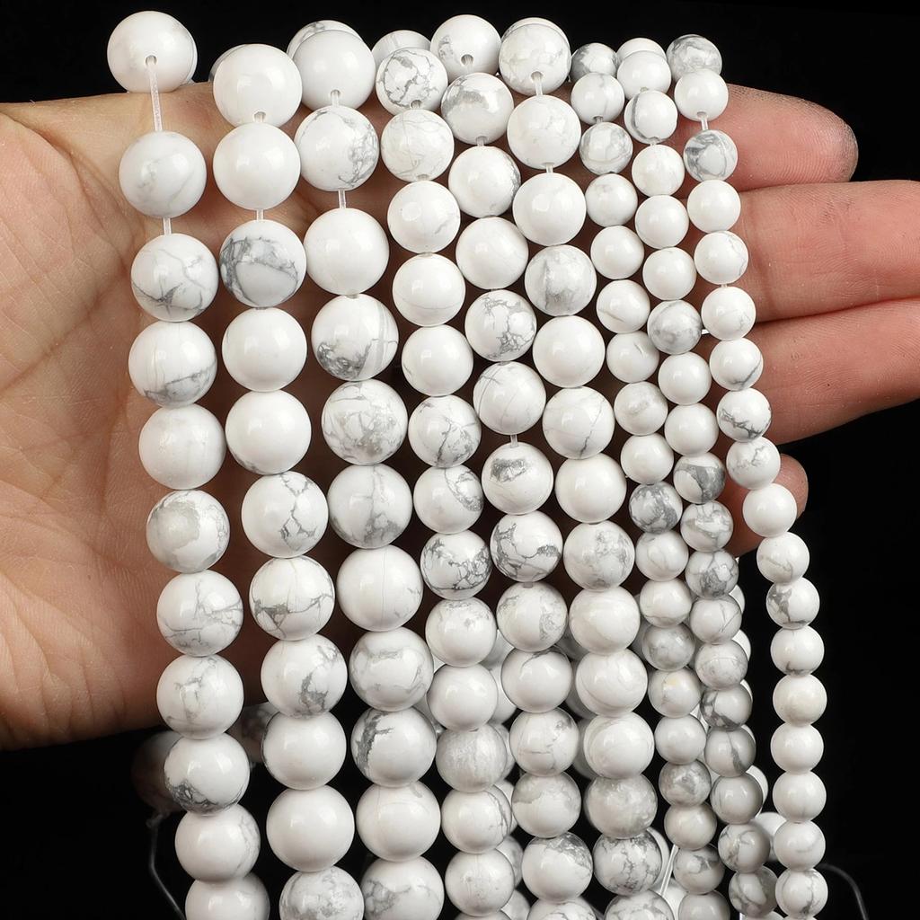 Natural Stone Beads Tiger Eye Amazonite Rose Quartz Turquoises Obsidian Agates Beads For Jewelry Making DIY Bracelet 4 6 8 10mm