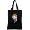 Spell Return Jujutsu Kaisen Shopping Mobile Phone White Canvas Handheld Messenger Bag