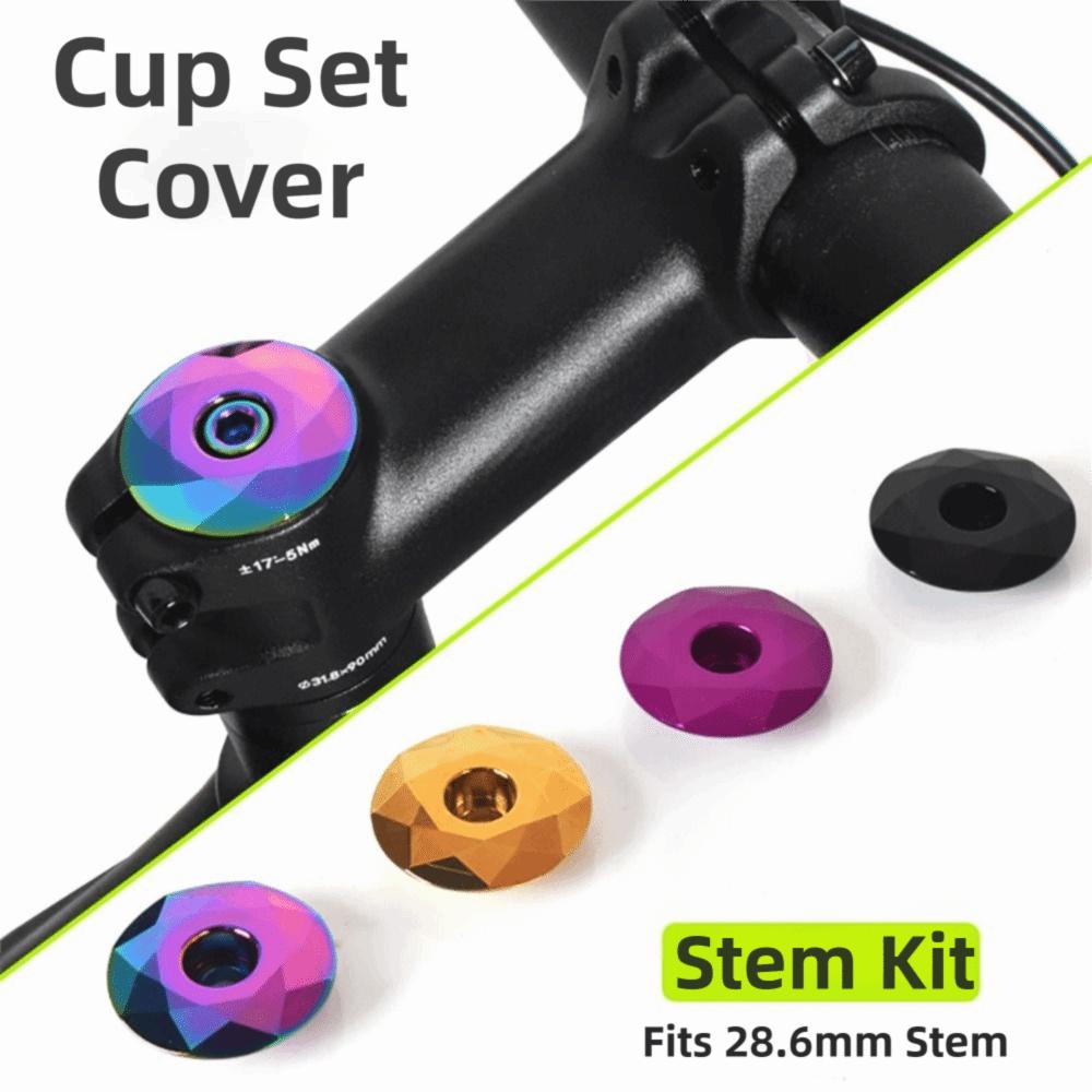 Aluminum Zinc Zinc Alloy Bike Headset Top Cap for 28.6mm Bike Accessories Bicycle Headset Spacers  Road Bike