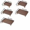 Non-Slip Base Elevated Pet Feeder Raised Pet Food Table Platform Pet Feeding Stand  Indoor Use