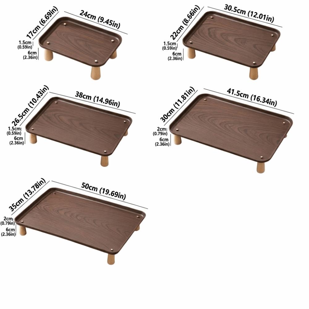 Non-Slip Base Elevated Pet Feeder Raised Pet Food Table Platform Pet Feeding Stand Indoor Use