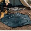 Foldable Fireproof Mat Flame Retardant Heat Resistant Pad Hexagonal Fire Pit Ember Mat for Outdoor Camping Picnic Barbecue