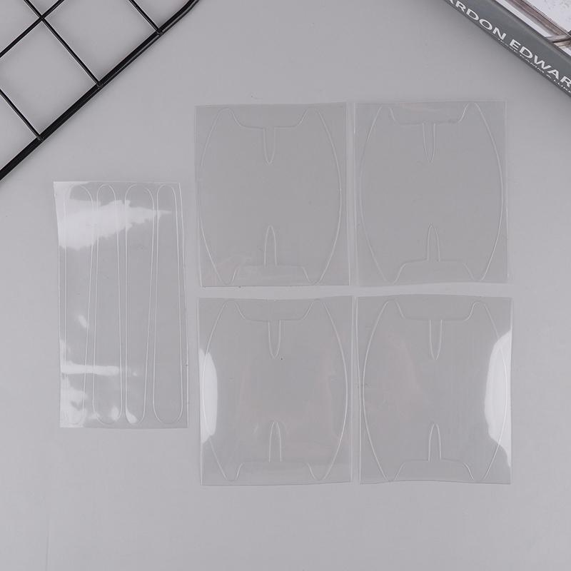 8 шт. Прозрачные защитные наклейки на дверную ручку автомобиля, невидимые наклейки против царапин