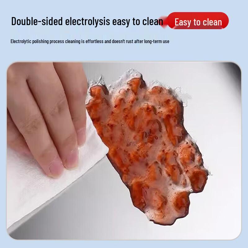 Прямоугольная сервировочная сковорода из нержавеющей стали 304