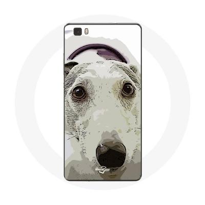 Coque Pour Huawei P8 Lévrier Greyhound Race De Chiens