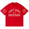 Футболка Central Cee CAN'T RUSH GREATNESS World Tour 2025, летняя хлопковая футболка с коротким рукавом, модная хип-хоп футболка для мужчин и женщин.