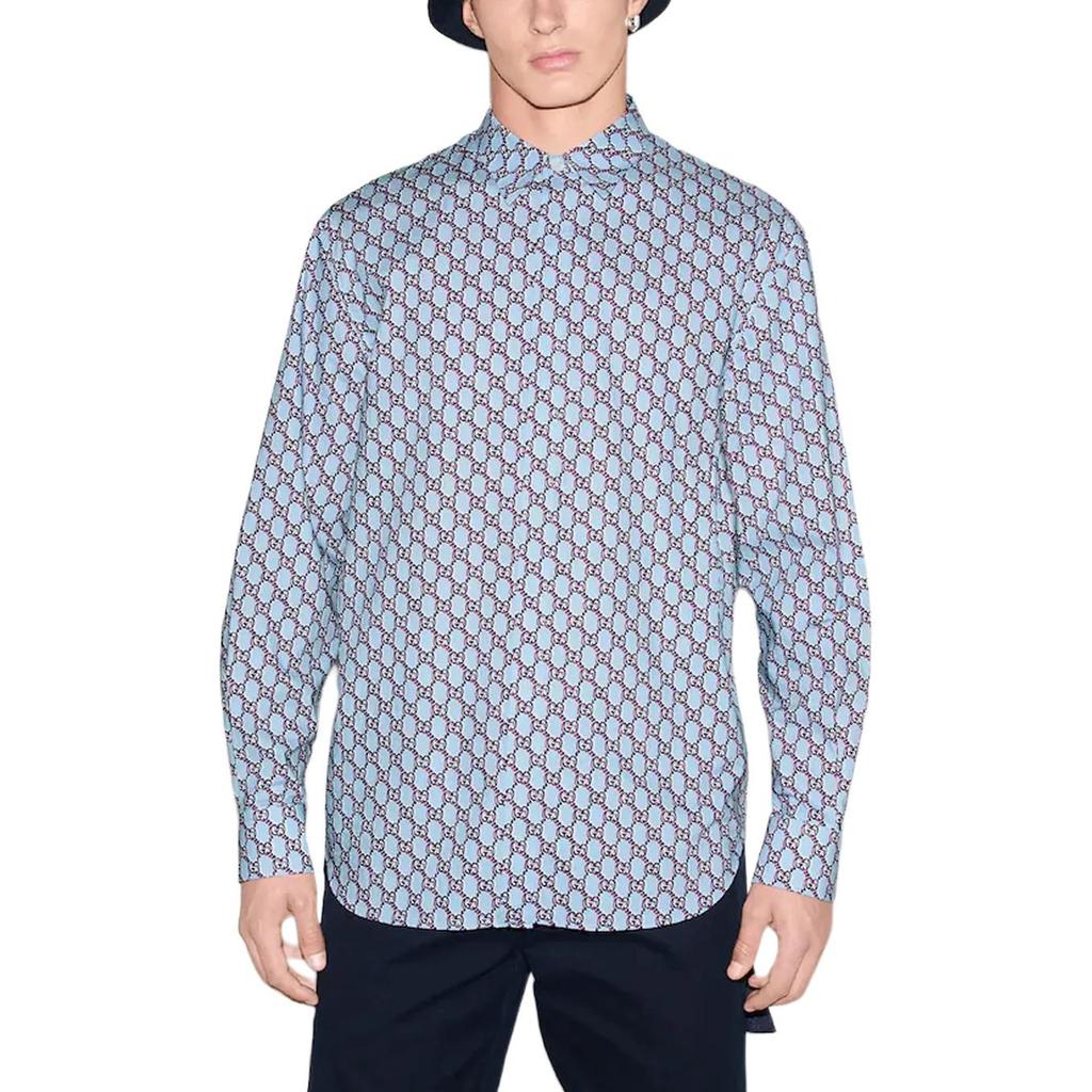 Gucci Gg monogram shirt Men's 814557-Z7AHC-4014