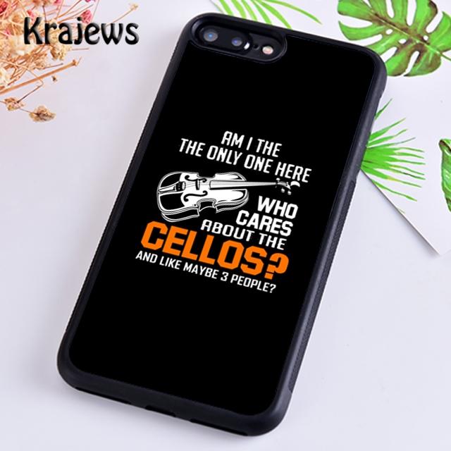 Krajews Скрипач Музыкальный инструмент Скрипка Чехол для телефона Для iPhone 17 Air 16 15 14 plus 11 12 13 pro max чехол Fundas