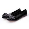 Pointed Toe Women Flats Shoes Bow Women Shoes Patent Leather Casual Single Summer Ballerina Shallow Mouth Shoes
