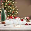 24Pcs Blank Christmas Ball Ornaments DIY Craft,Holiday Paintable Xmas Tree Hanging Decorations