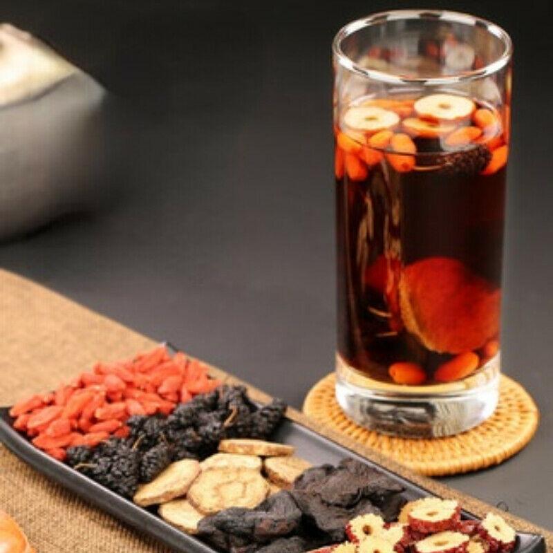 Новый пакетик травяного чая для здоровья человека 25 г * 10 пакетов органический Renshenwubaocha Mulberry Maca