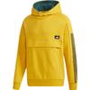 adidas Толстовки Мужские Золотые С Капюшоном Умеренные Обычные GM4434