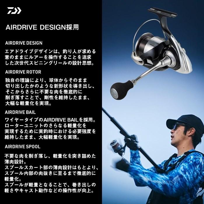 Спиннинговая катушка Daiwa Lexa LT3000S-CXH, Черный/Серебристый