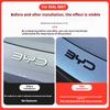 Для BYD Seal 06 DMI Seal 06 EV Модификация Переднего Эмблемы Автомобиля Черный Воин Значок Автомобиля Стили Покрытия Логотип из Углеродного Волокна