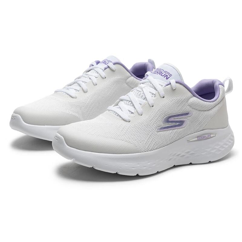 Skechers Женские амортизирующие сетчатые кроссовки для бега и повседневной носки