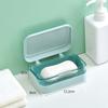 Портативный ящик для хранения мыла, пылезащитный герметичный ящик для мыла, принадлежности для ванной комнаты, мыльница, водонепроницаемый, влагостойкий