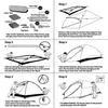 Portable Double-Layer Camping Tent with Sun and Mosquito Protection, Lightweight and Ventilated for Outdoor Adventures