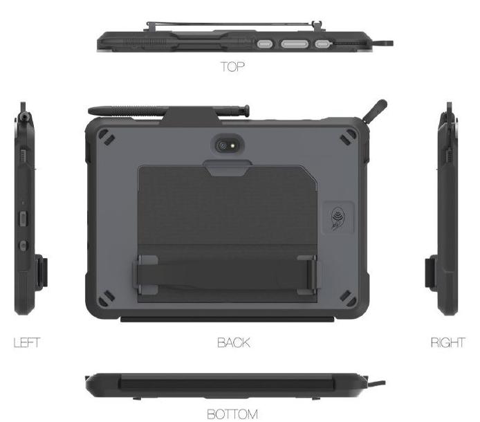 Samsung Field Ready Case tablet case Black