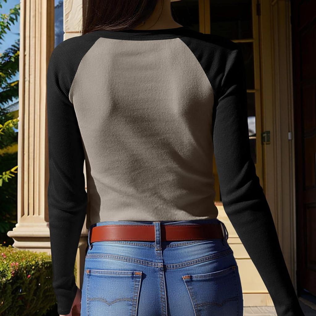 Женские рубашки с длинным рукавом, облегающие топы, повседневные базовые обтягивающие футболки, осень