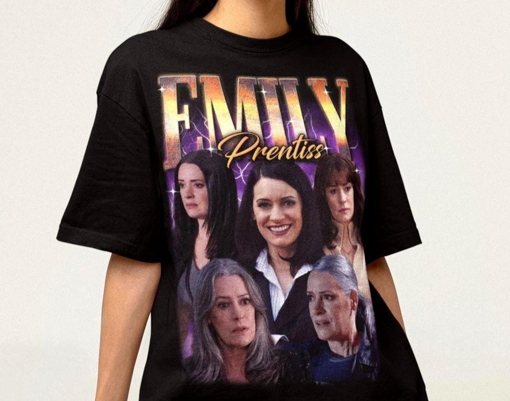 Unisex Emily Prentiss Shirt - Criminal Minds Shirt,Paget Brewster,Derek Morgan,Crime Show Tee