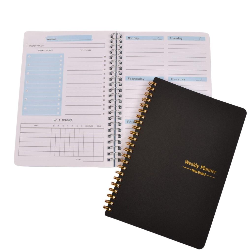 Международный еженедельник-планировщик А5 на спирали