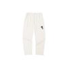 Solid Color Logo Label Drawstring Design Loose Cuff Pants Women Pants Off-White 962238742-6
