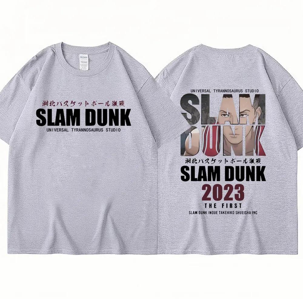 Новая футболка Футболка Slam Dunk Футболка Аниме Ryota Miyagi Футболки унисекс Женская баскетбольная команда Короткий рукав Оверсайз Корейская уличная одежда