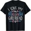 Я люблю свою трансгендерную девушку Транссексуал Транс Прайд Мужская футболка