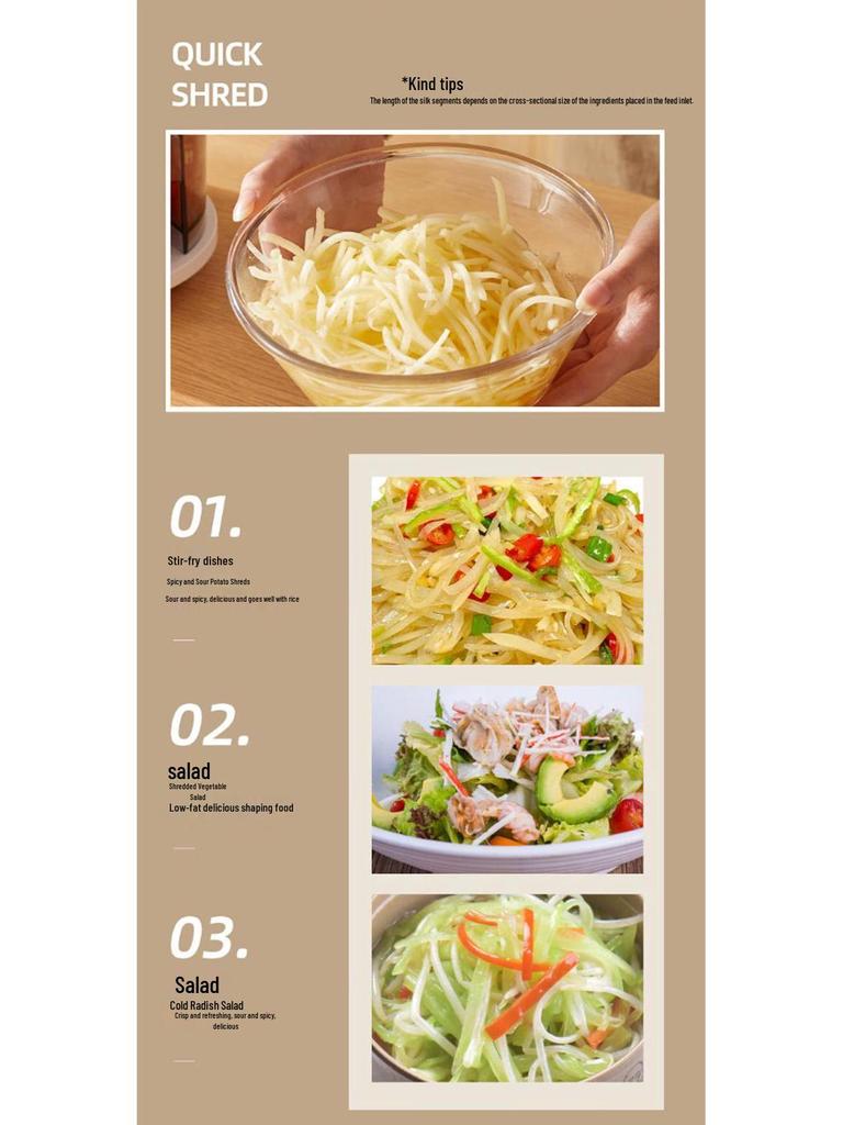 Электрическая овощерезка и слайсер Westco - Многофункциональная автоматическая картофелерезка