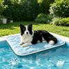 Folding Dog Cooling Mat Soft Dog Sofa Cushion Portable Pet Ice Pads  Kennel
