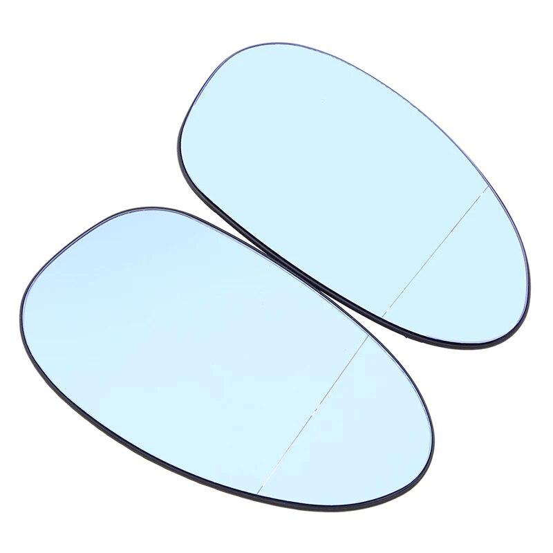 Автомобильные зеркала, зеркало на крыле автомобиля, стекло с подогревом, подходит для BMW 1-й серии E87, 3-дверное, 2004, 2005, 2006, 2007, 2008, 2009, 2010, 2011, синее