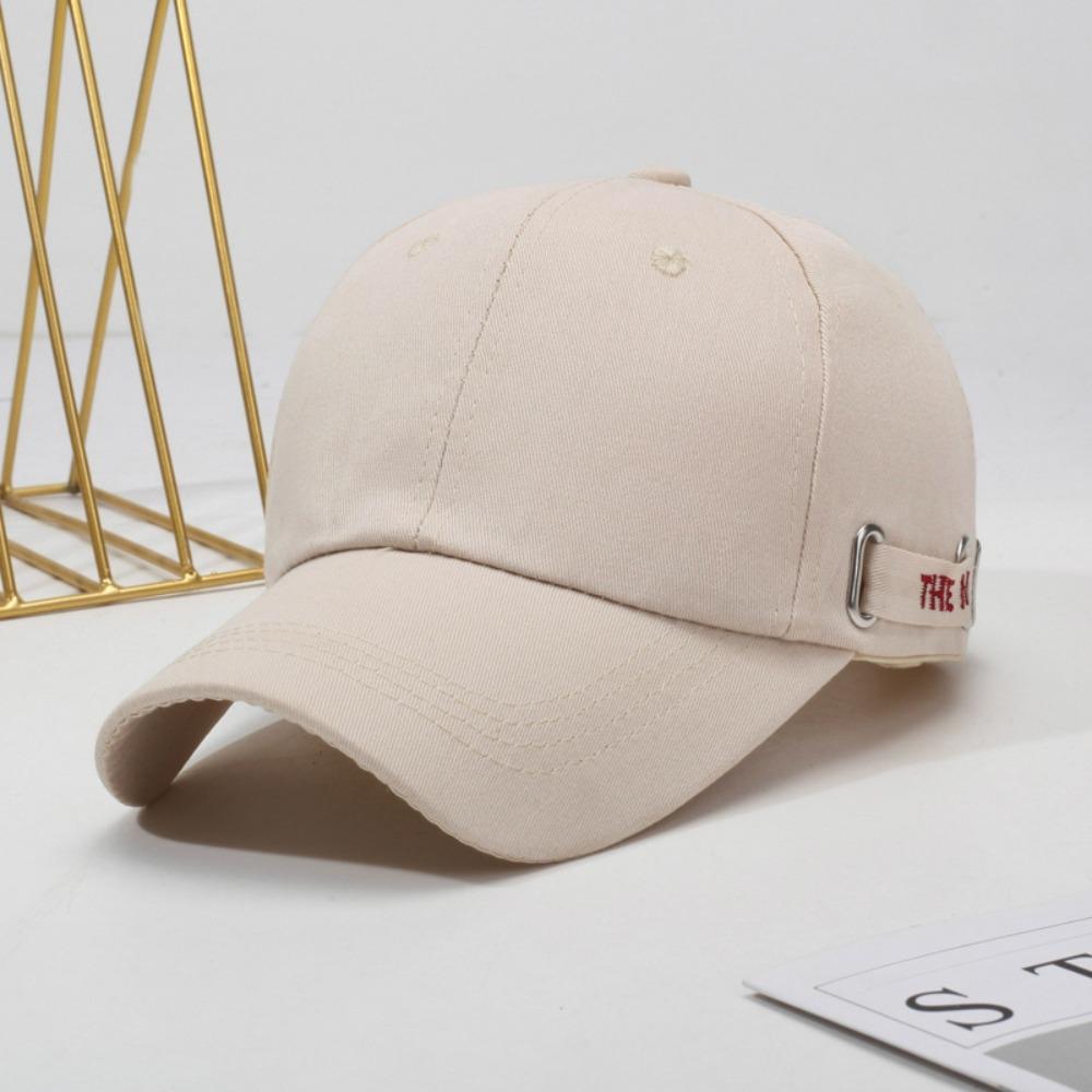 Letter Embroidery Sun Cap Soft Duck Tongue Hat New Baseball Cap Women