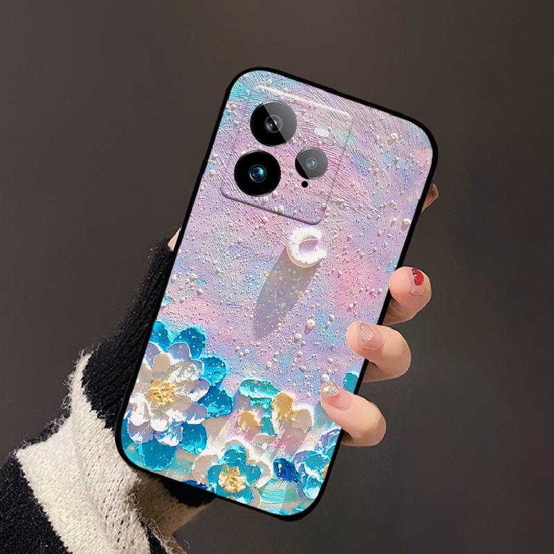 Чехол для Realme GT 7 Pro Роскошный Красивый Ударопрочный Мягкий ТПУ Силикон Задняя Крышка Телефона Для Realme GT7 Pro Чехлы