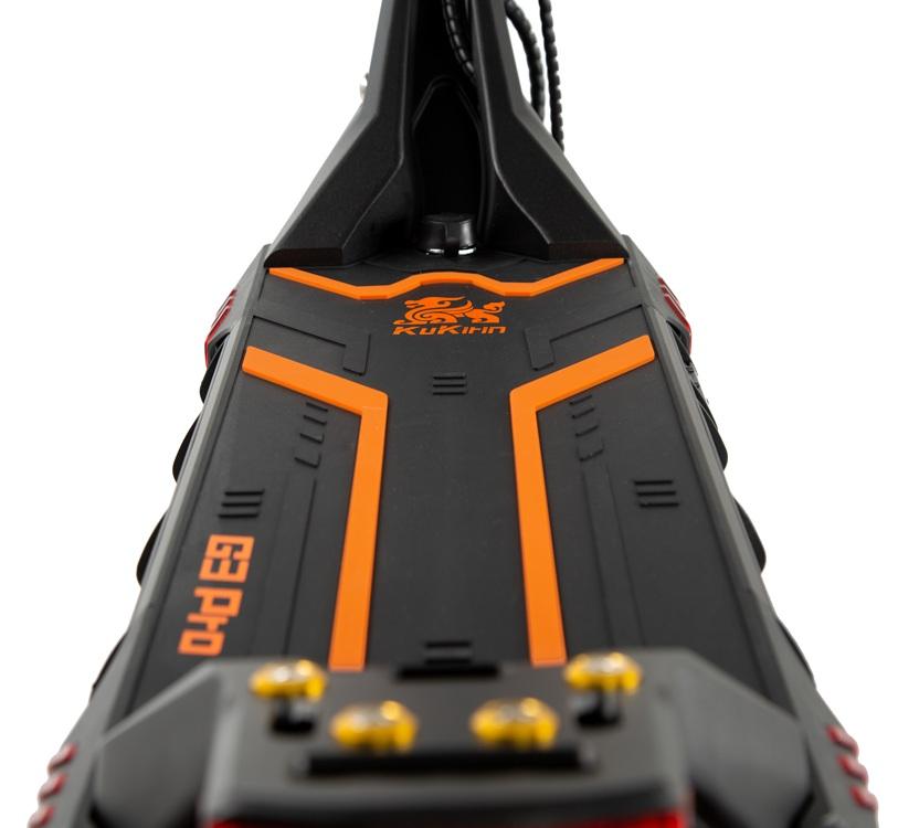 KuKirin Электросамокат G3 PRO 1200W с двумя моторами, запас хода 80 км, 52V 23.4Ah, внедорожный электросамокат с гидравлическими тормозами