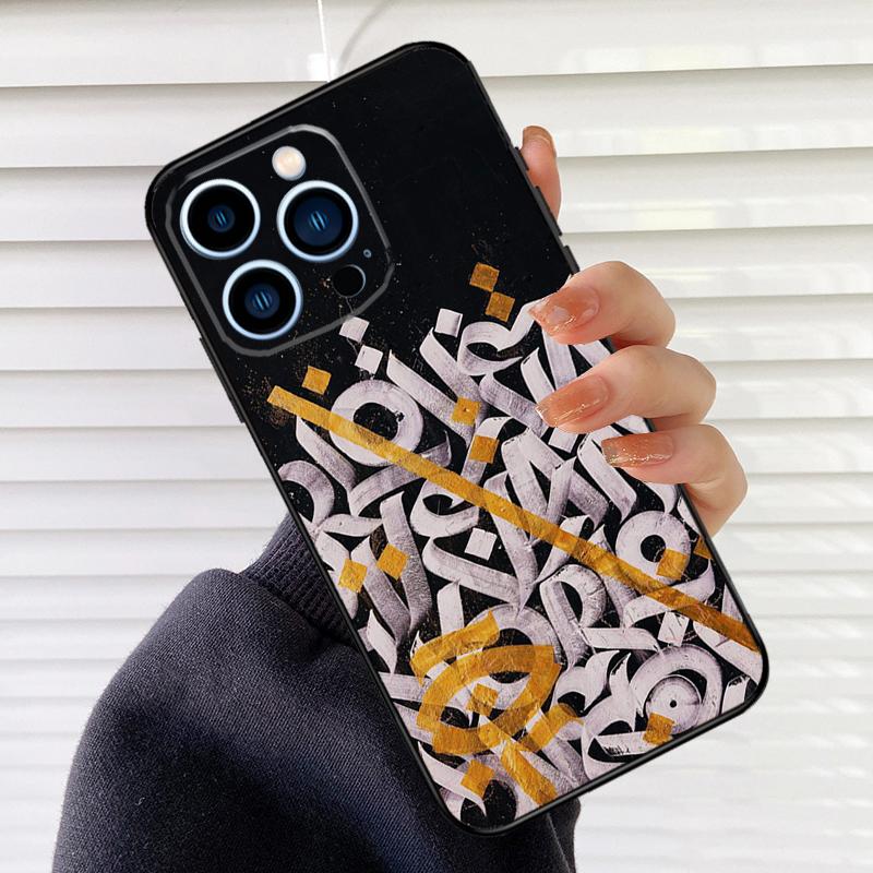 Чехол для телефона Pokras Lampas Art Graffiti для iPhone 17 16 15 13 11 12 14 Pro Max mini 15 16 Plus 16e 17 Air Cover Fundas