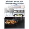 Cookware - All Heat Sources Including Induction - Arthur Martin - AM9582 - Aluminum - Non-stick - 6 Pieces - Removable Handle