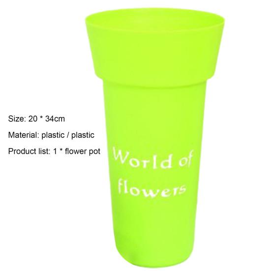 Цветочный горшок Скандинавский декоративный пластиковый цветочный витрина для цветов Детский горшок Садовые принадлежности