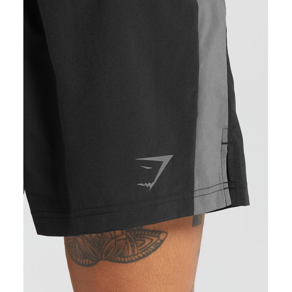 Gymshark Sport 7  Shorts Black A1b3l Bb2j