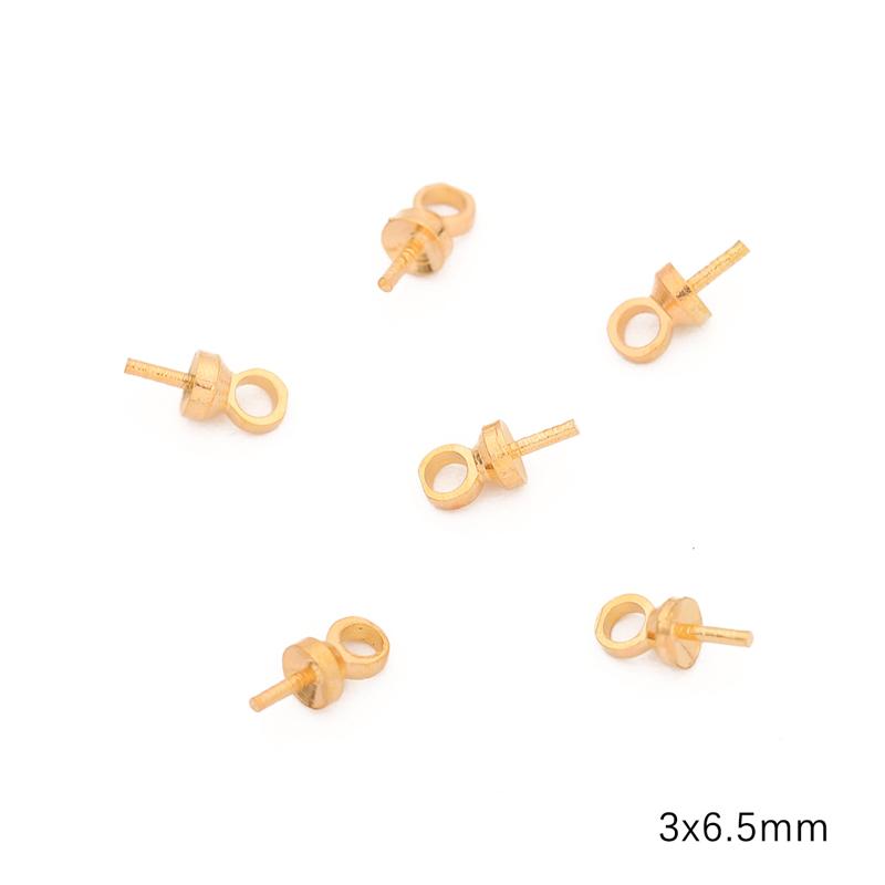 50 шт./пакет, подвесная кепка, гвозди, медный материал, родиевое покрытие, подвеска, изготовление модных ювелирных изделий своими руками, аксессуар