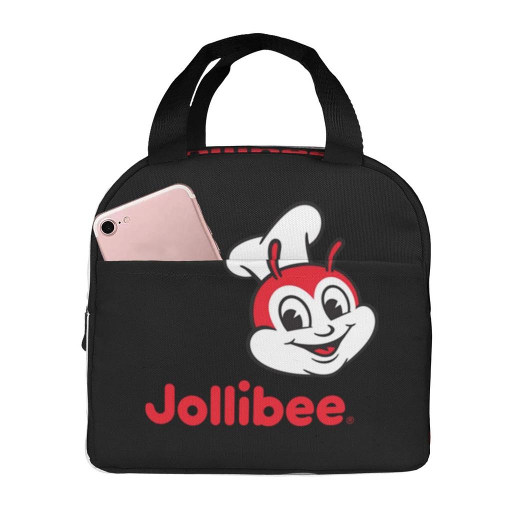 Jolli BAE JOLLIBEE Insulated Lunch Bag for Kids School Cooler Thermal Food Box Tote Leakproof Lunch Boxes Container
