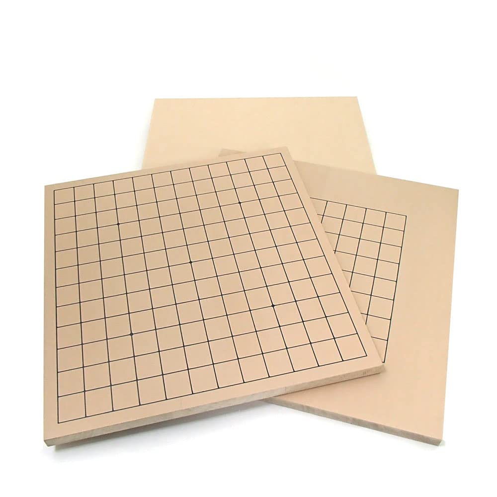 Go Board Beginner To Level Go Board Set Kotobuki Kaya Go Go Shinsei Go Stone P Go Bowl Meiku Set, 4-point (New 19-way Board, Dual-use 9/13-way Board,