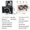 Retro Flip-Style CCD Camera & Camcorder: Portable Long-Zoom Digital Student Device for Photo & Video