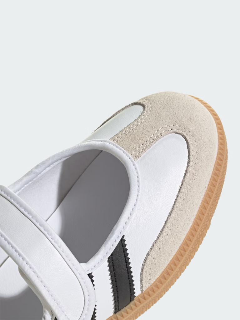 Adidas Ma Shi Chun's Identical T-shaped Shoes SAMBA JAN Sports Shoes - Adidas Three Leaf Clover JR1402