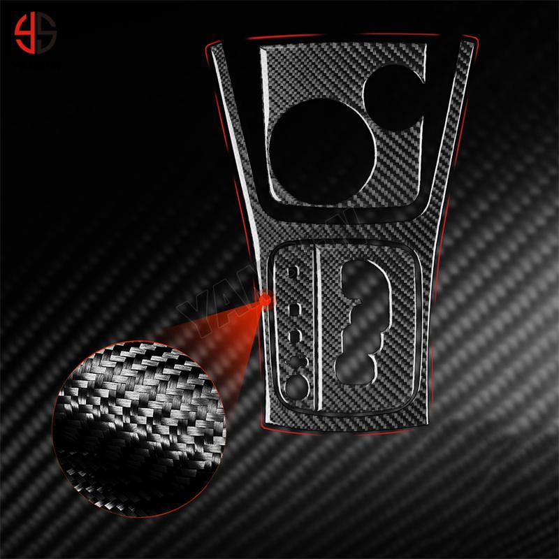 Carbon Fiber for Mercedes Benz B-Class W245 2005-2011 Cup Holder Frame Decal Cover Gear Shift Panel Sticker