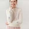 Fanzhen Women's Chunky Cashmere Knit Sweater