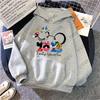 MINISO Disney Family Vacation Print Women Hoodies Trend Disneyland Travel 2025 Autumn Pullover Casual Sweatshirt Couples Tops