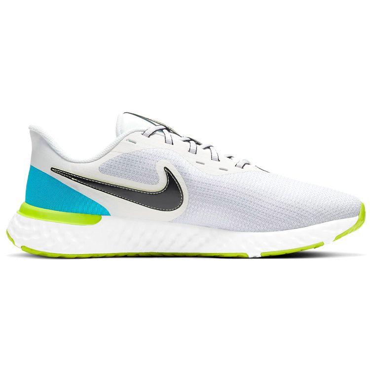 Nike Revolution 5 EXT Summit White Light Blue Fury Мужские кроссовки Volt Black CZ8591-102
